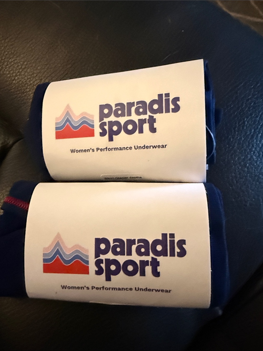 3 Pair of Paradis Sport Women's Performance Underwear - Navy Size Medium new!